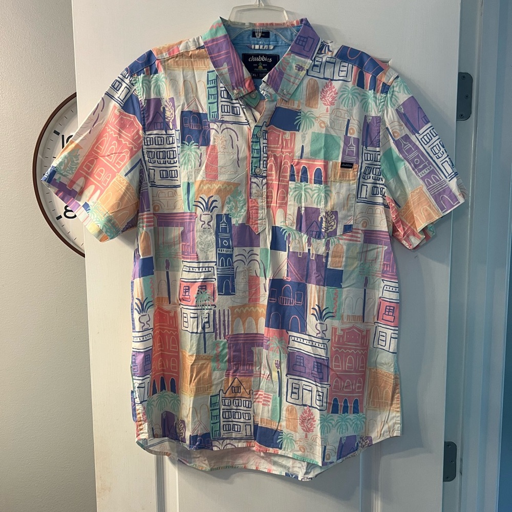 Chubbies cotton men shirt size XL